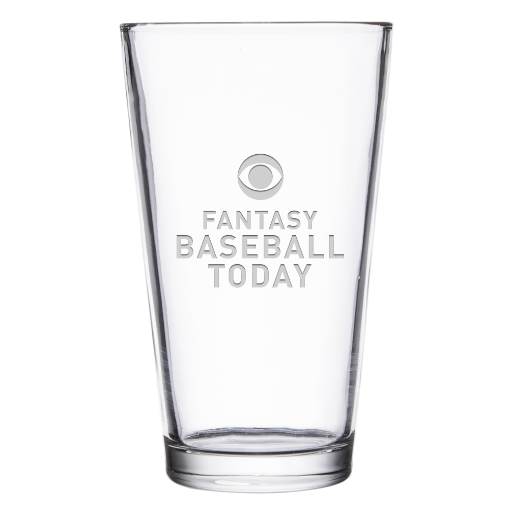 Fantasy Baseball Fantasy Baseball Today Podcast Drinking Glass Laser Engraved Pint Glass