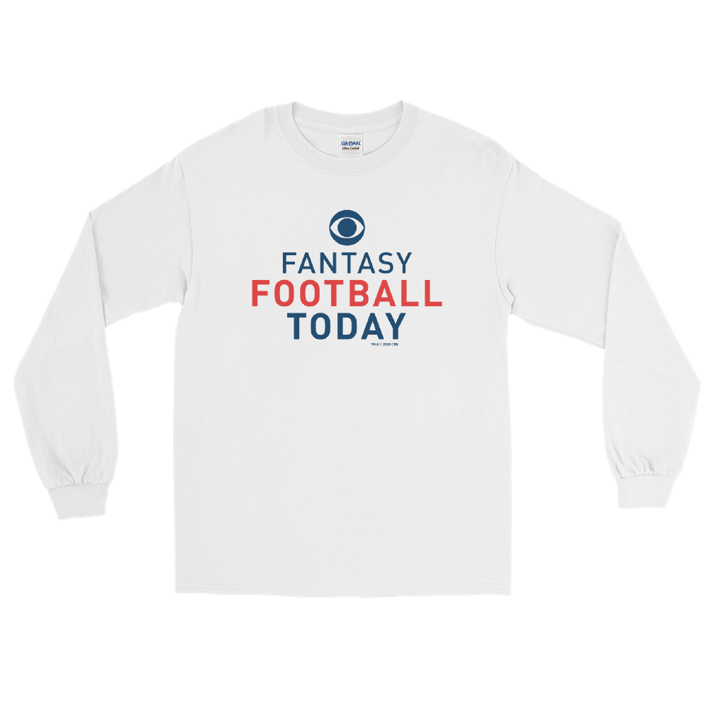 Fantasy Football Today Fantasy Football Today Podcast Logo Adult Long Sleeve T-Shirt