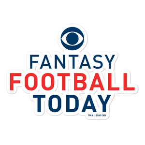 Fantasy Football Today Podcast Die Cut Sticker