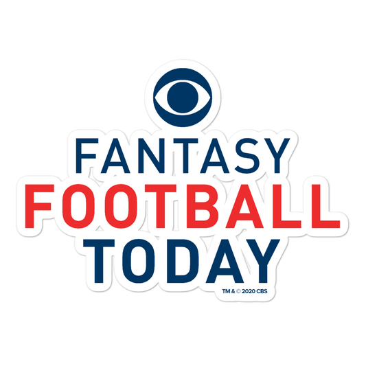 Fantasy Football Today Podcast Die Cut Sticker