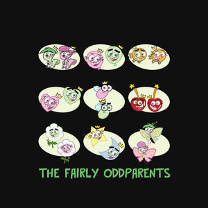 The Fairly OddParents Fairies Women's Fleece Crop Hooded Sweatshirt