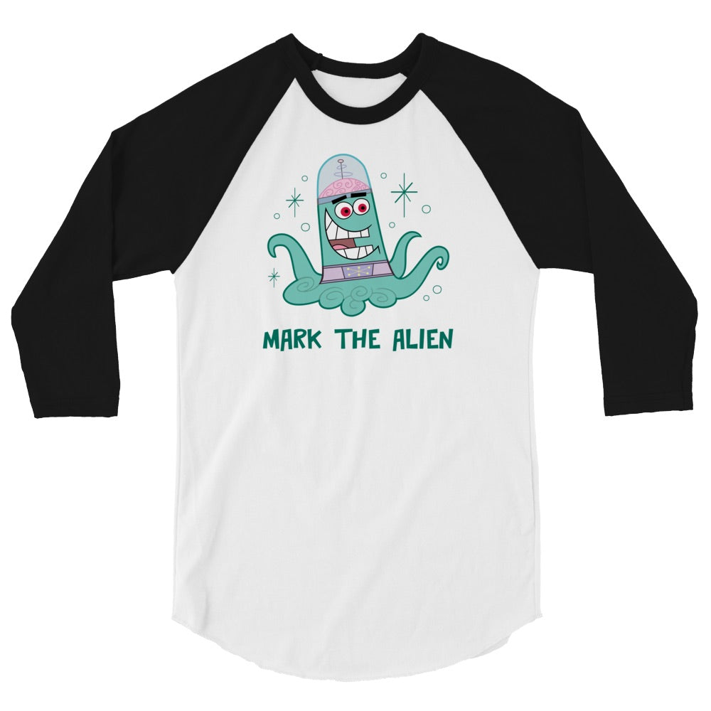 The Fairly OddParents Mark The Alien 3/4 Sleeve Raglan Shirt