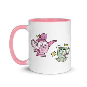 The Fairly OddParents You're On Fire, Baby! Two-Tone Mug