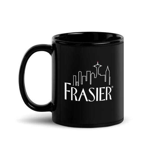 Frasier Logo Black Mug