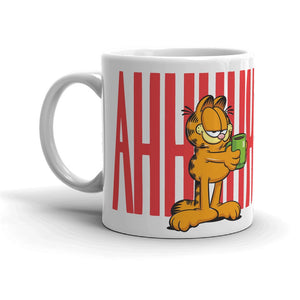 Garfield ahhhhhhh tasse blanche