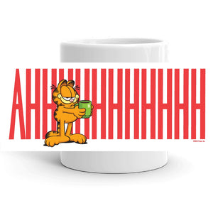 Garfield Ahhhhhhh White Mug