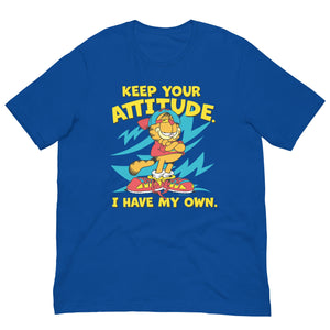 Garfield T-shirt "Keep Your Attitude" (Gardez votre attitude)