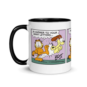 Garfield Comic Strip Two-Tone Mug