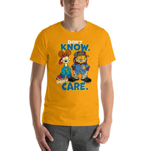 Garfield Camiseta Don't Know Don't Care