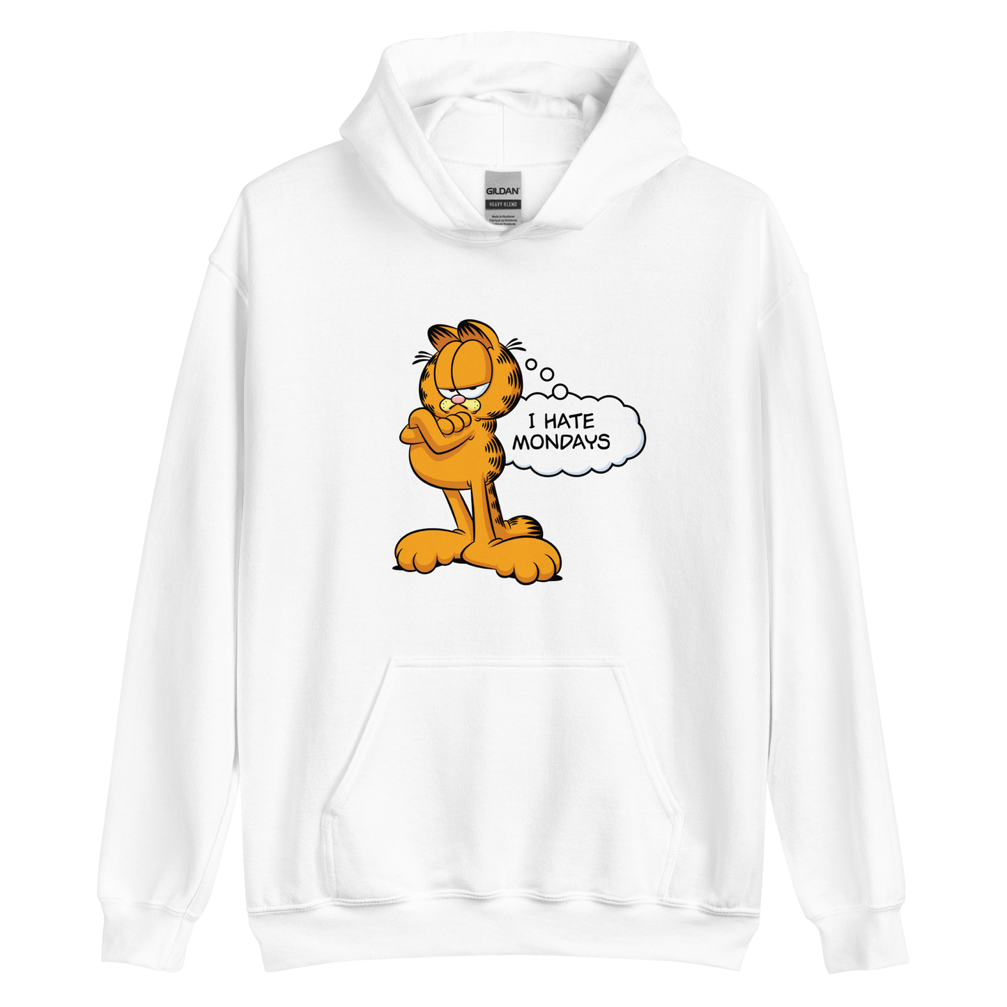 Garfield I Hate Mondays Hooded Sweatshirt – Paramount Shop
