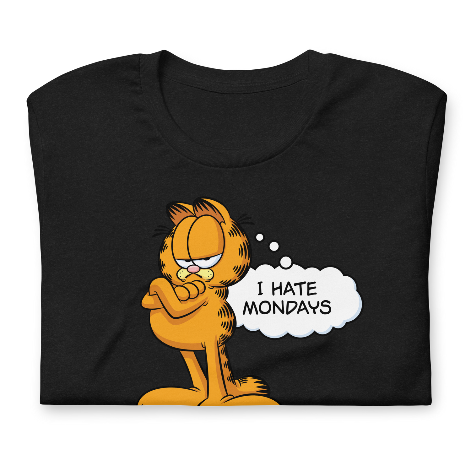 Garfield I Hate Mondays Adult Short Sleeve T-Shirt