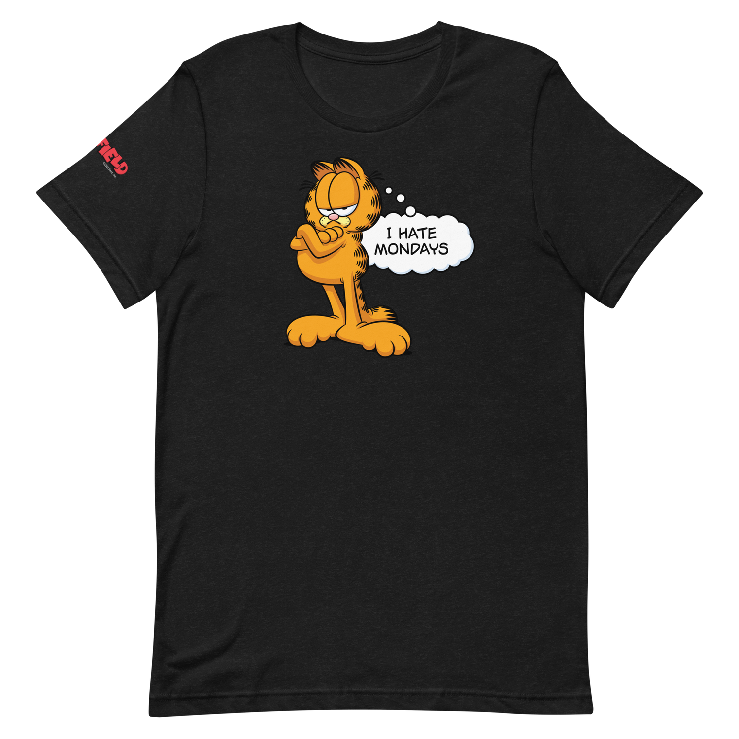 Garfield I Hate Mondays Adult Short Sleeve T-Shirt