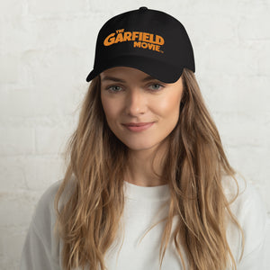 Garfield Movie Logo Embroidered Dad Hat