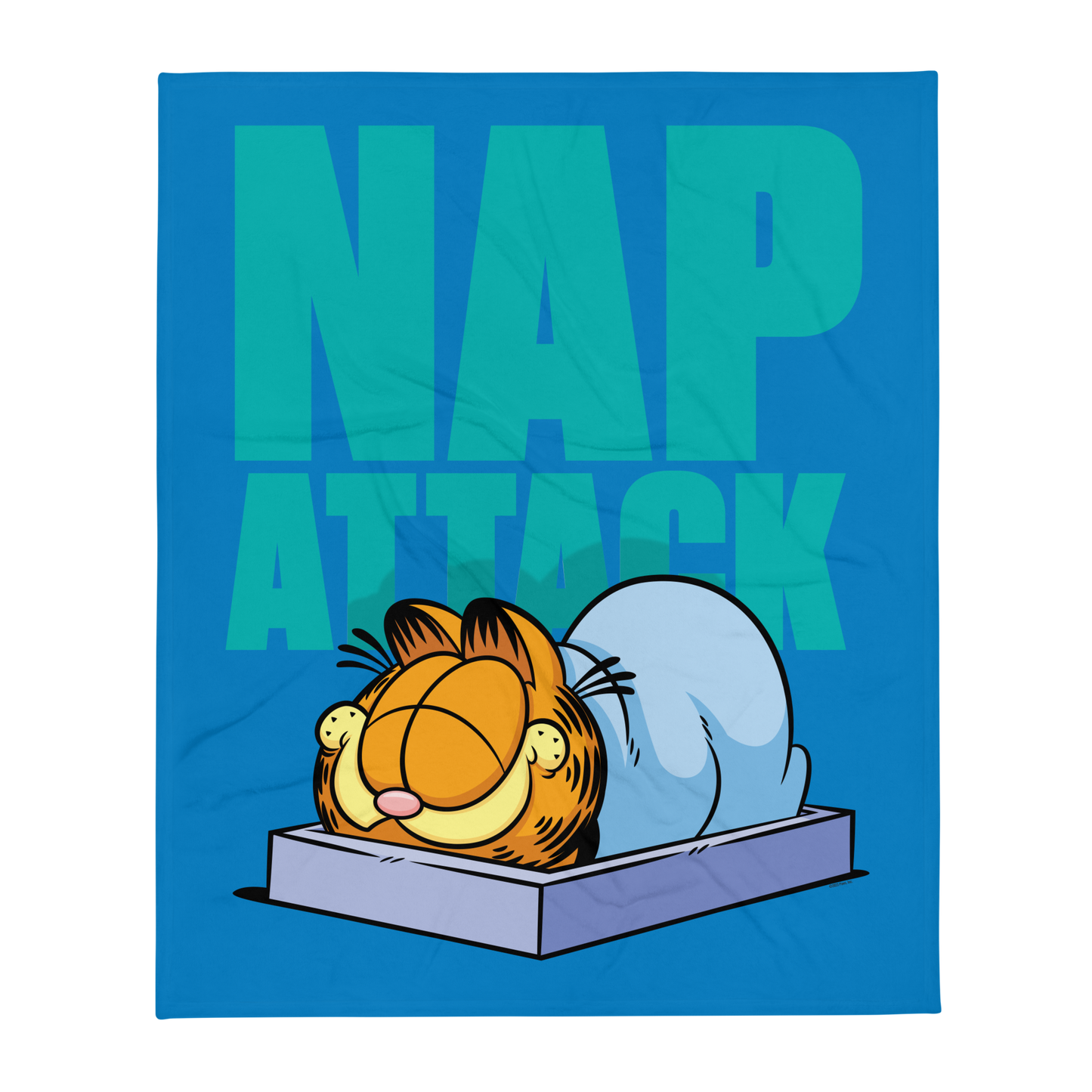 Garfield Nap Attack Throw Blanket