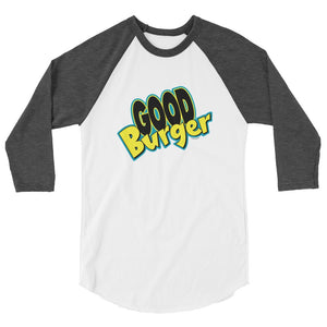 Good Burger Logo Adult 3/4 Sleeve Raglan Shirt