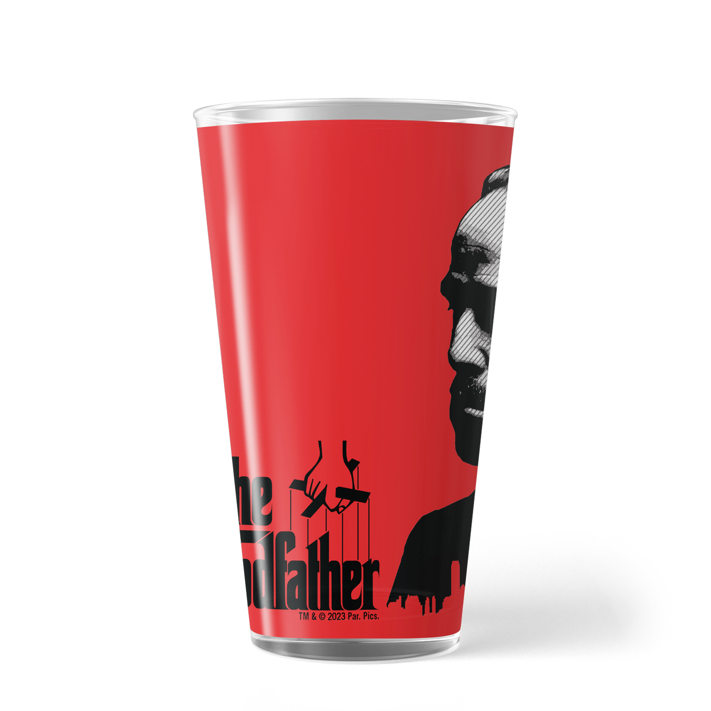 The Godfather "I Don't Apologize" 17 oz Pint Glass