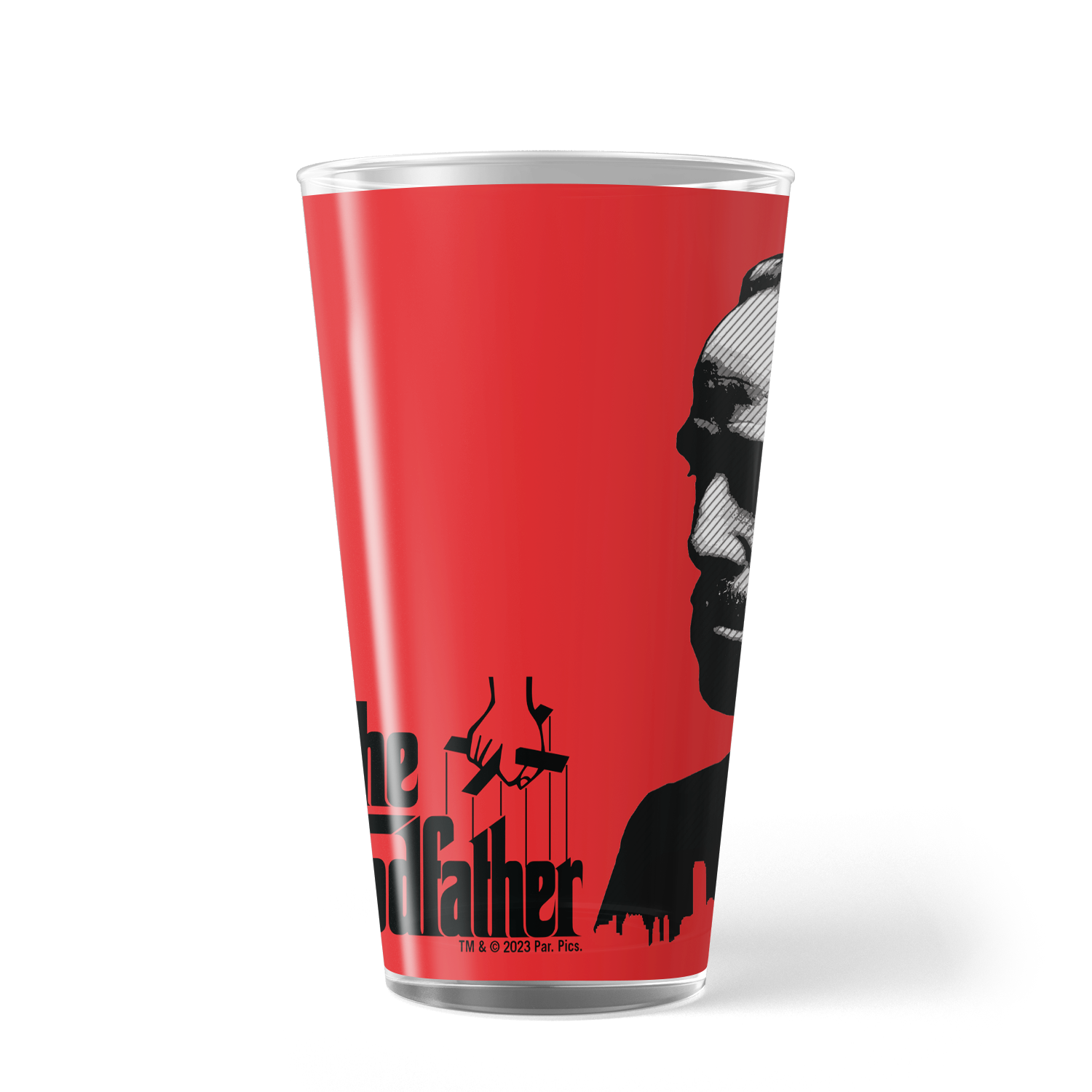 The Godfather "I Don't Apologize" 17 oz Pint Glass