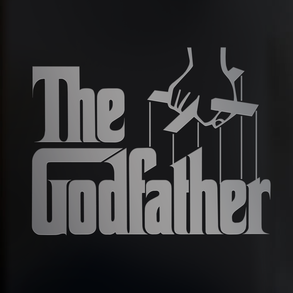 The Godfather Dark Logo Sweatshirt - OldSchoolTees.com
