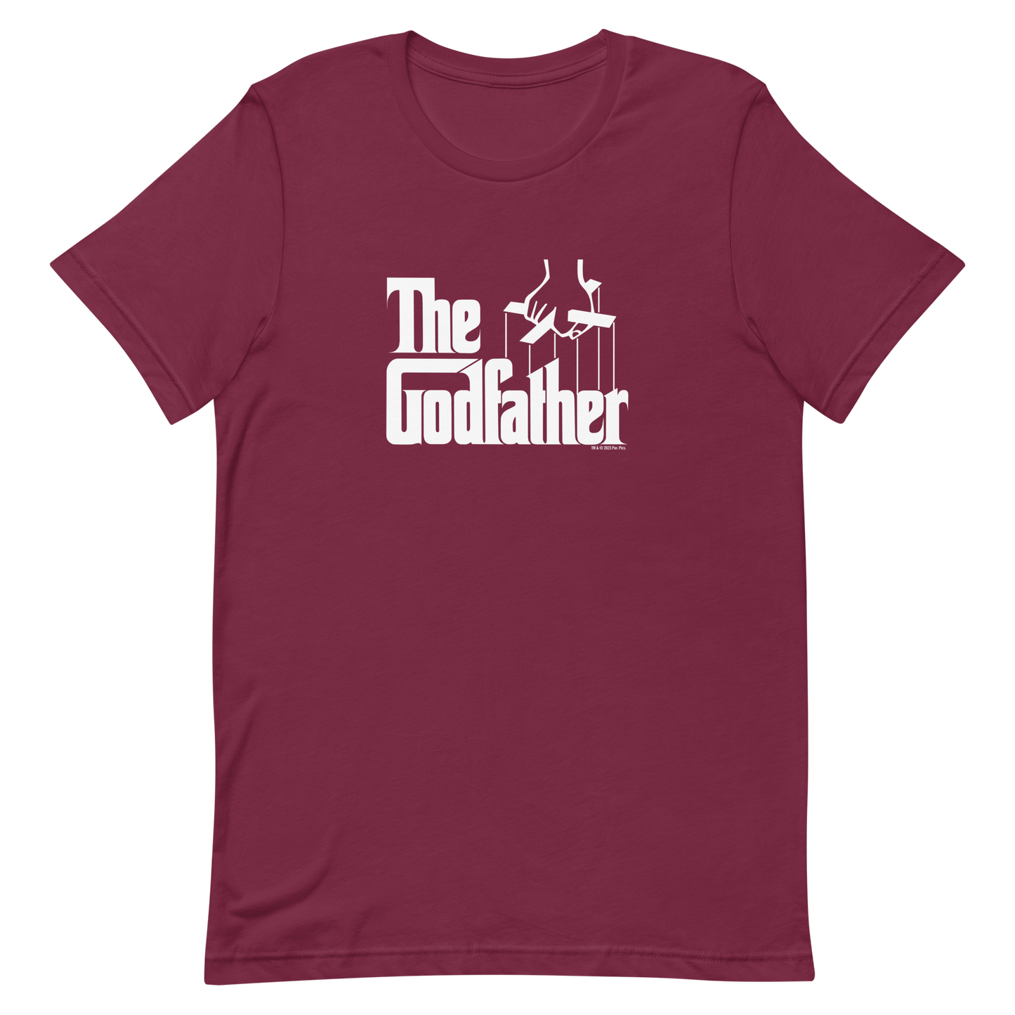 The Godfather Logo Erwachsene T-Shirt mit kurzen Ärmeln