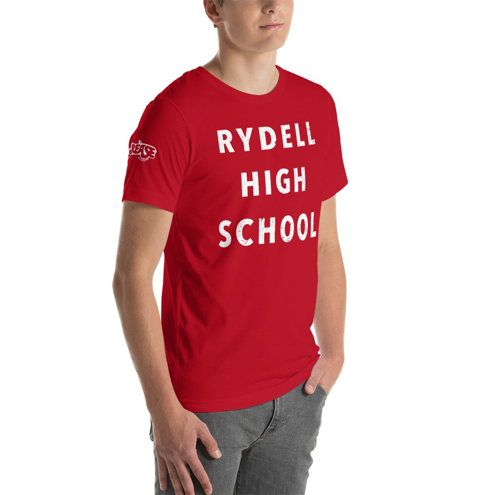 Grease Rydell High School Adult Short Sleeve T-Shirt