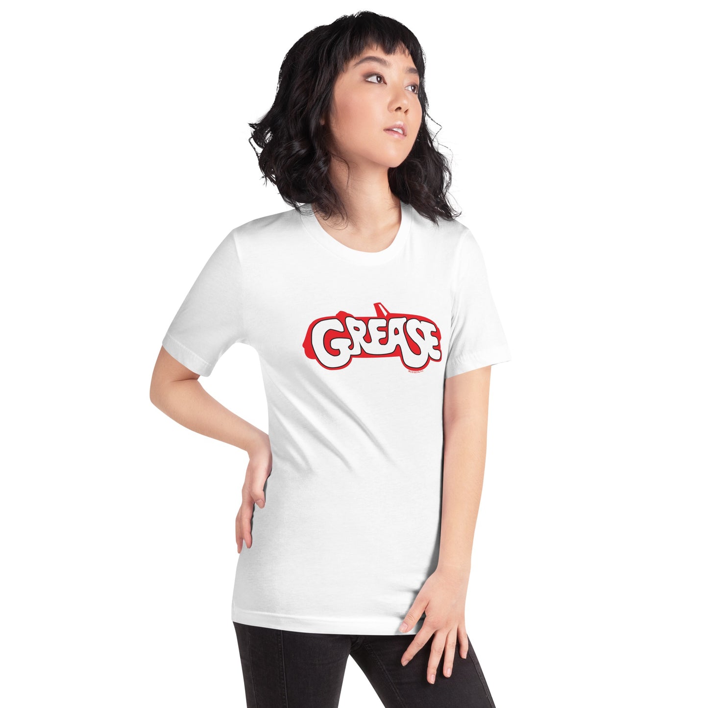 Grease Logo Adult Short Sleeve T-Shirt