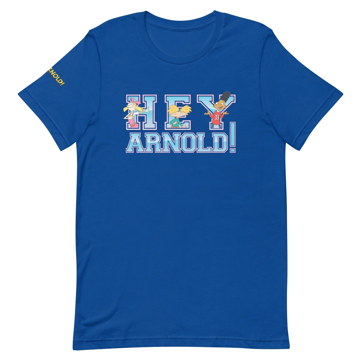 Hey Arnold! Varsity Adulte T-Shirt à manches courtes