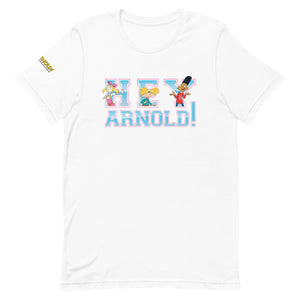 Hey Arnold! Varsity Adult Short Sleeve T-Shirt