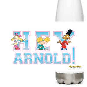 Hey Arnold! Varsity Stainless Steel Water Bottle