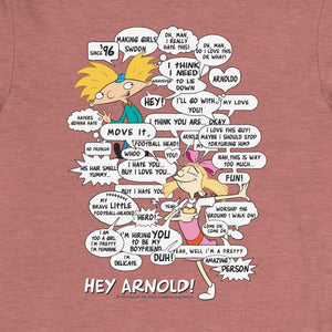 Hey Arnold! Comic Unisex Long Sleeve T-Shirt