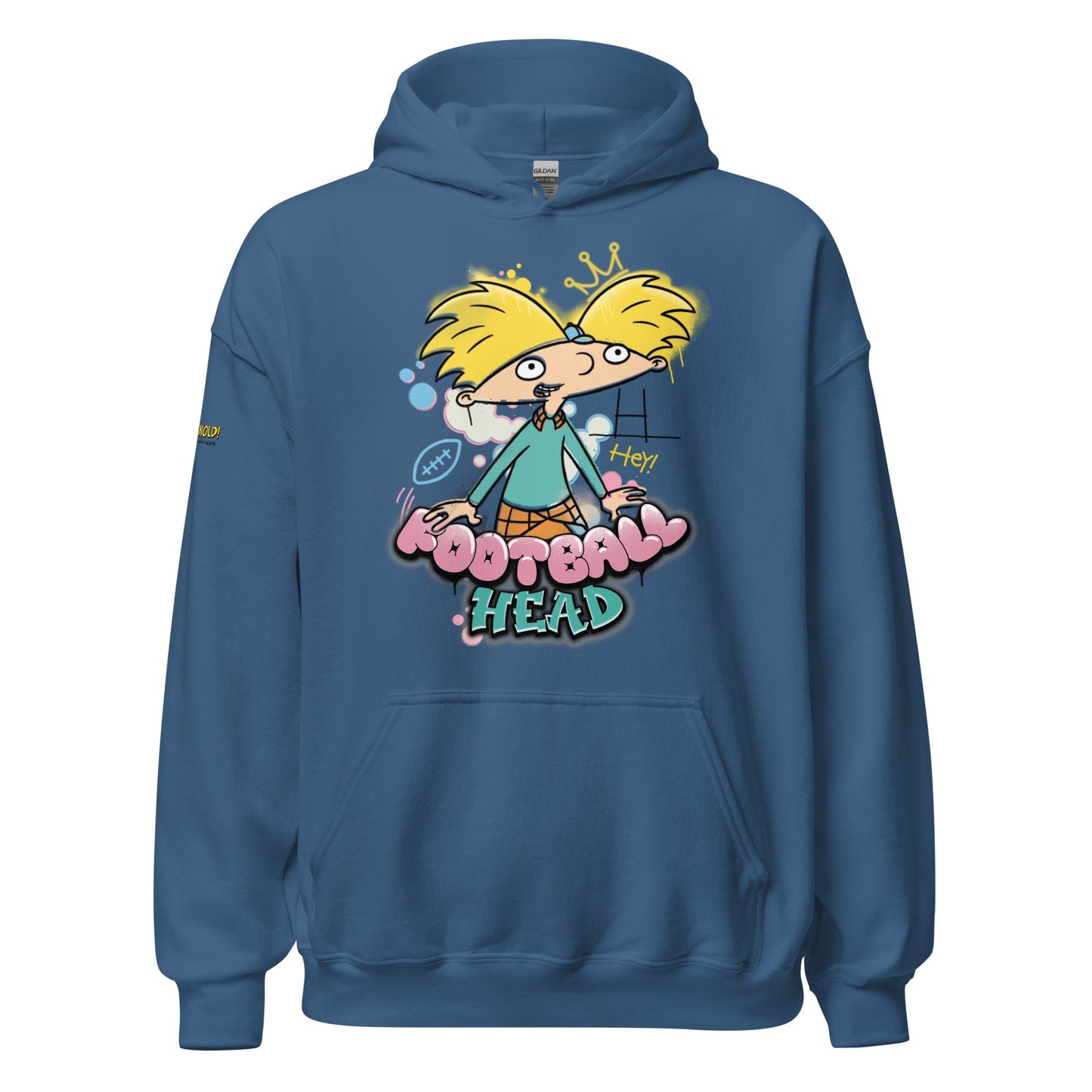 Hey Arnold! Football Head Hooded Sweatshirt