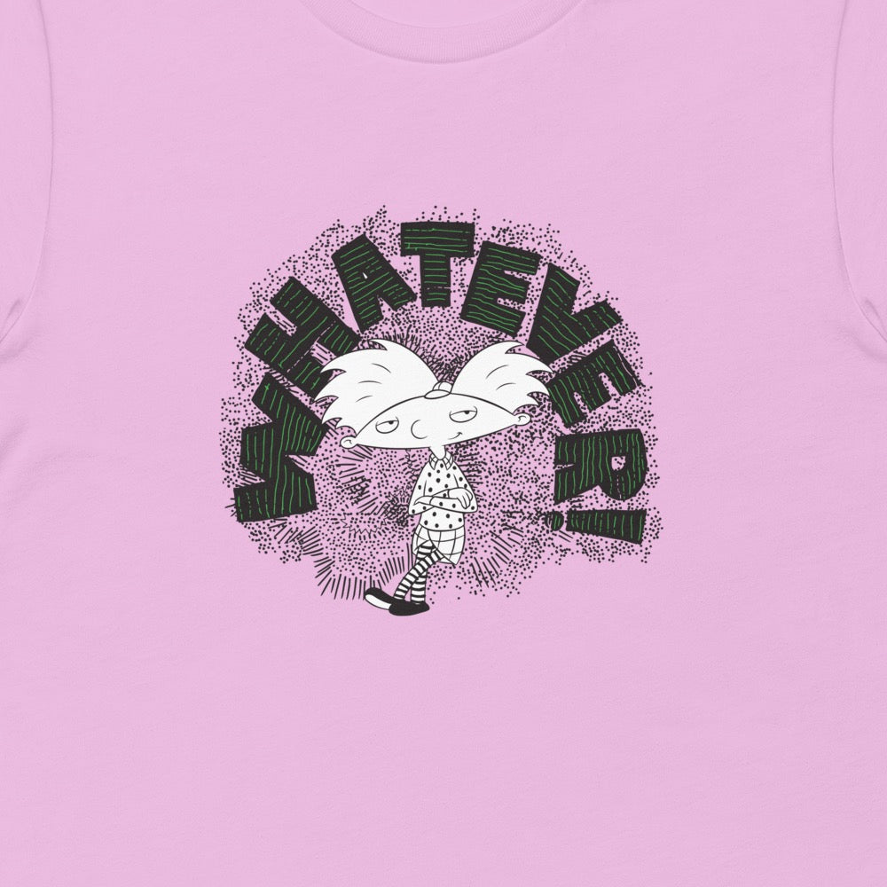 Hey Arnold! Whatever! Adult Short Sleeve T-Shirt