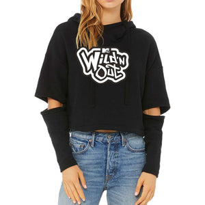 Wild 'N Out Logo Women's Cut Out Hooded Sweatshirt