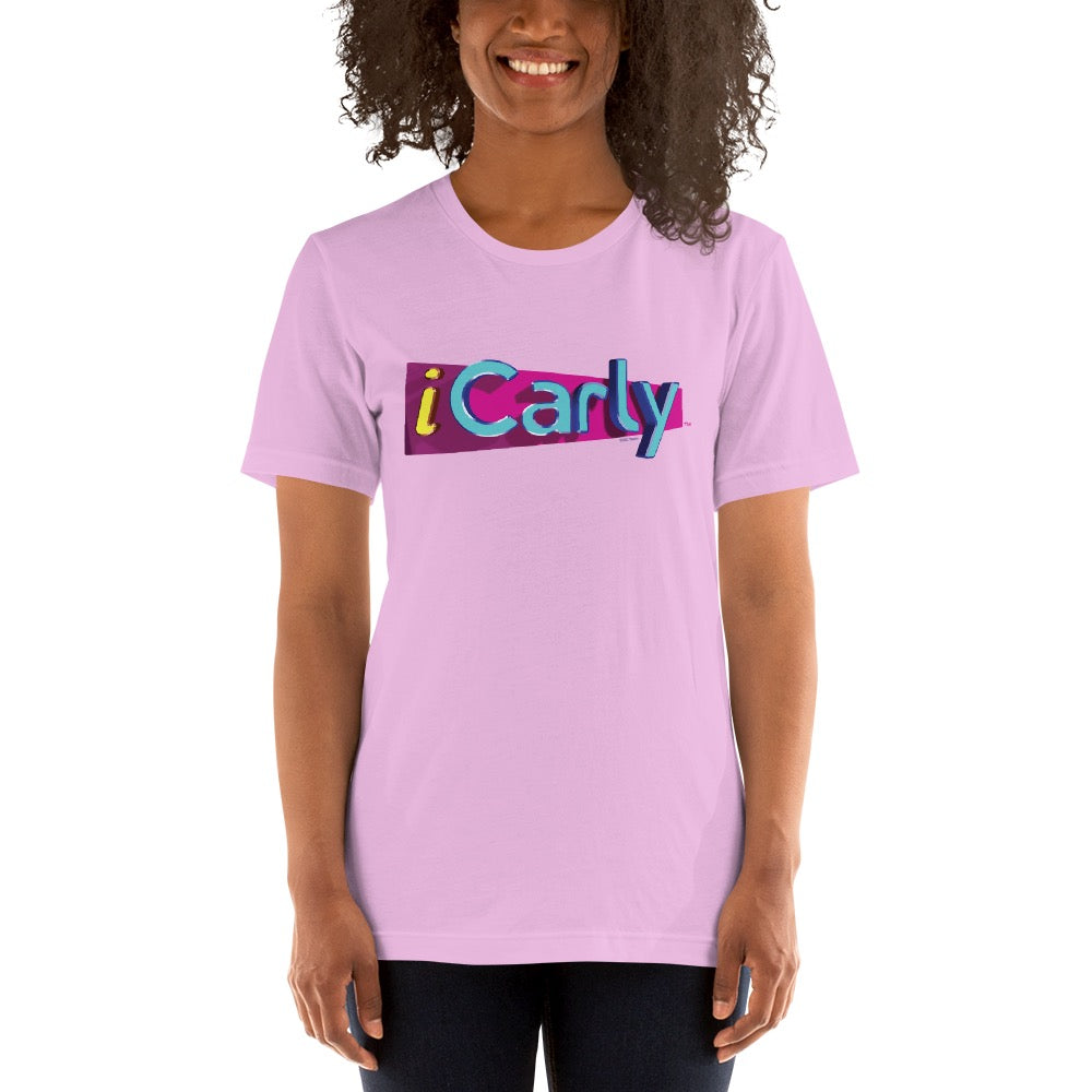 iCarly Logo Adult Short Sleeve T-Shirt