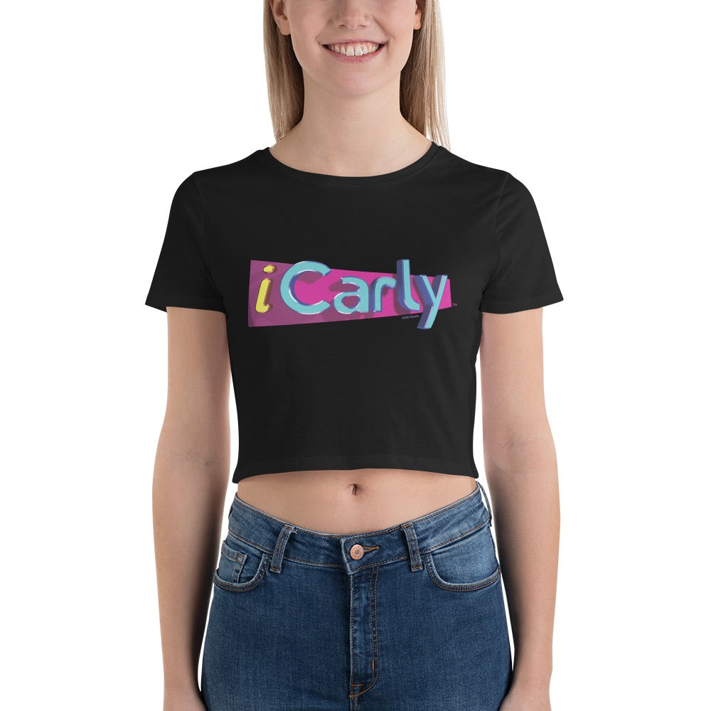 iCarly Logo Women's Crop Top