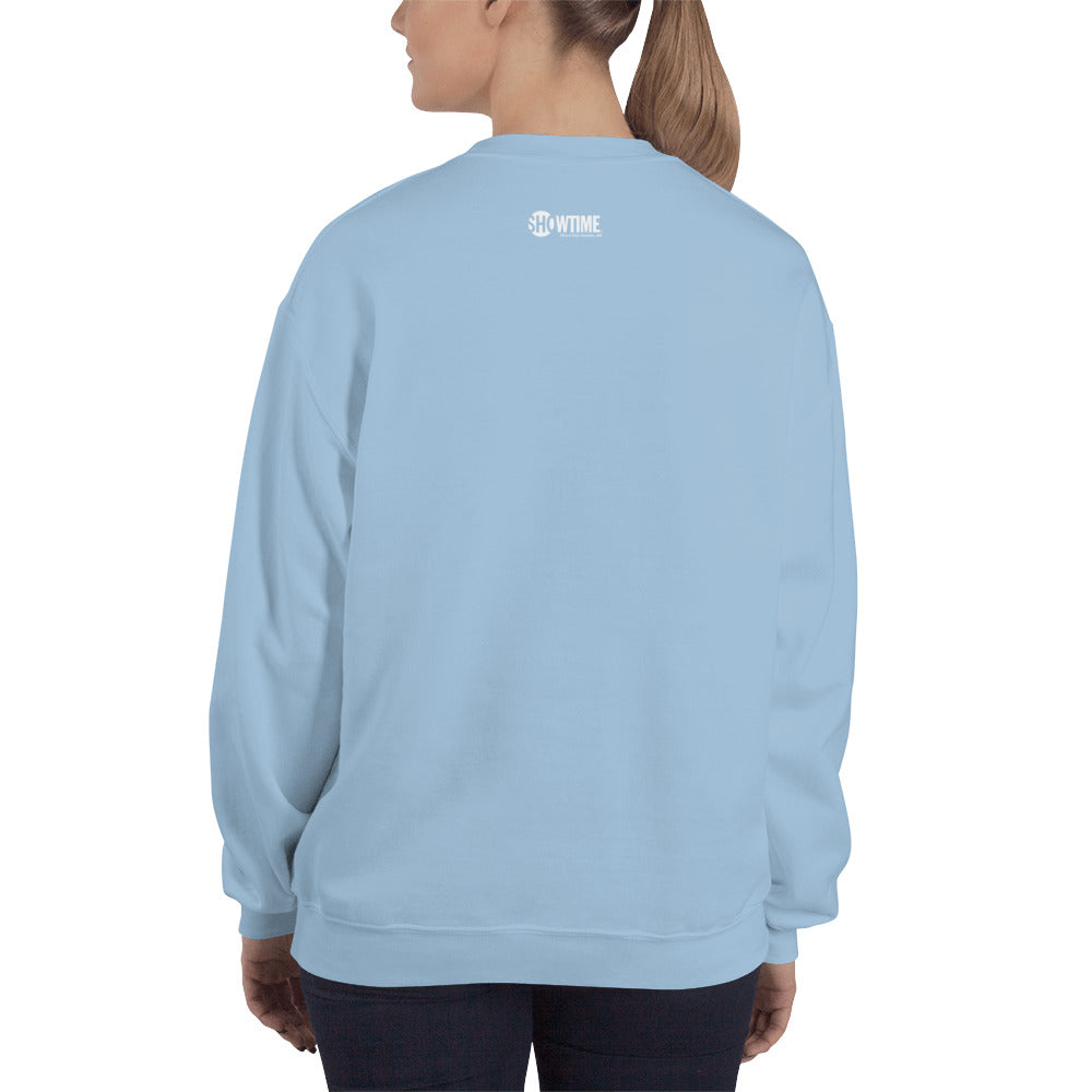 Ich liebe das für dich Logo Unisex Fleece-Sweatshirt mit Rundhalsausschnitt