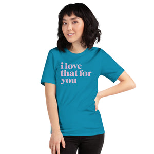 Ich liebe das für dich Logo Erwachsene Kurzärmeliges T-Shirt