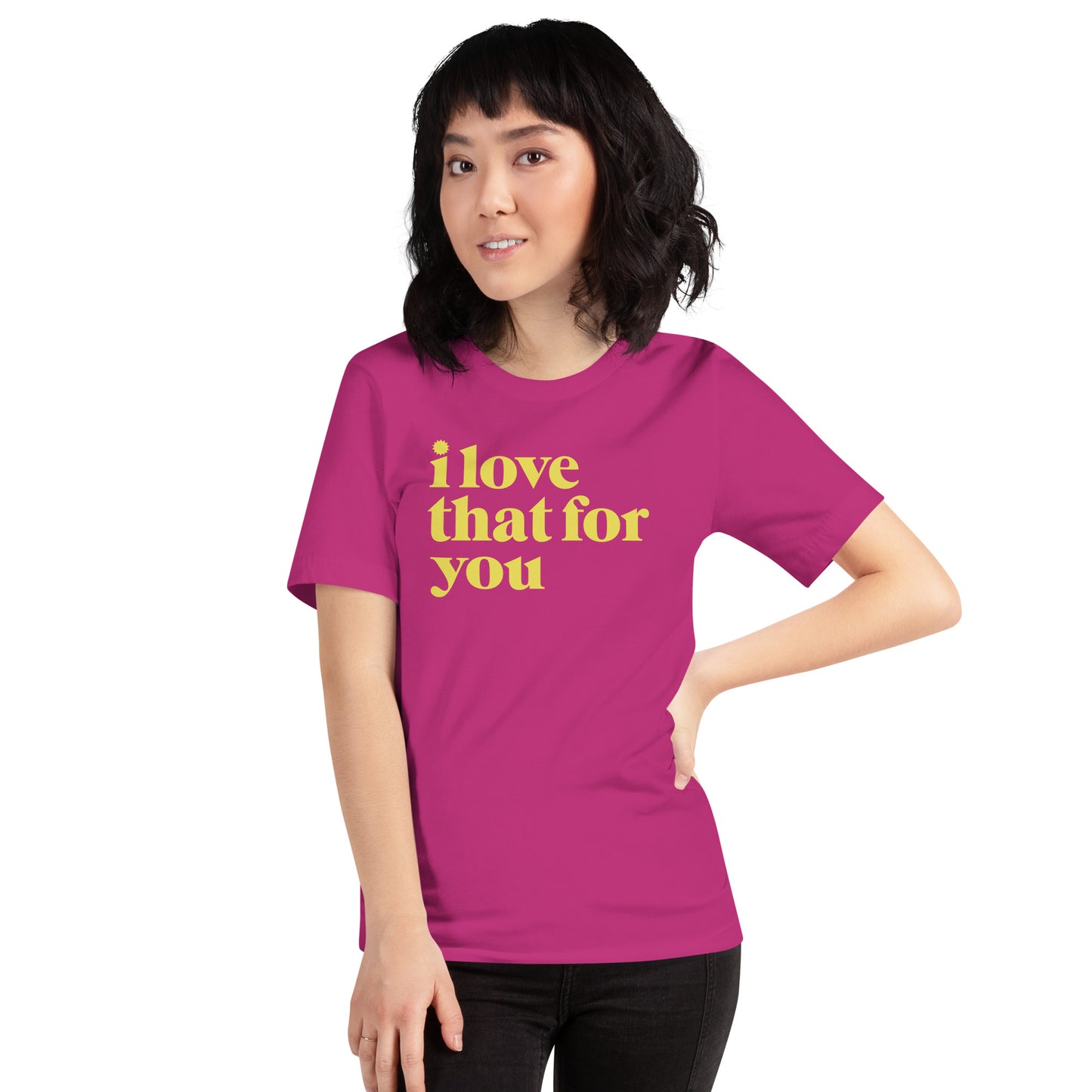 I Love That For You Logo T-Shirt adulte à manches courtes