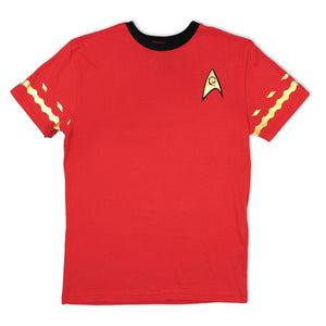 Star Trek: le t-shirt d'uniforme d'ingénierie de la série originale