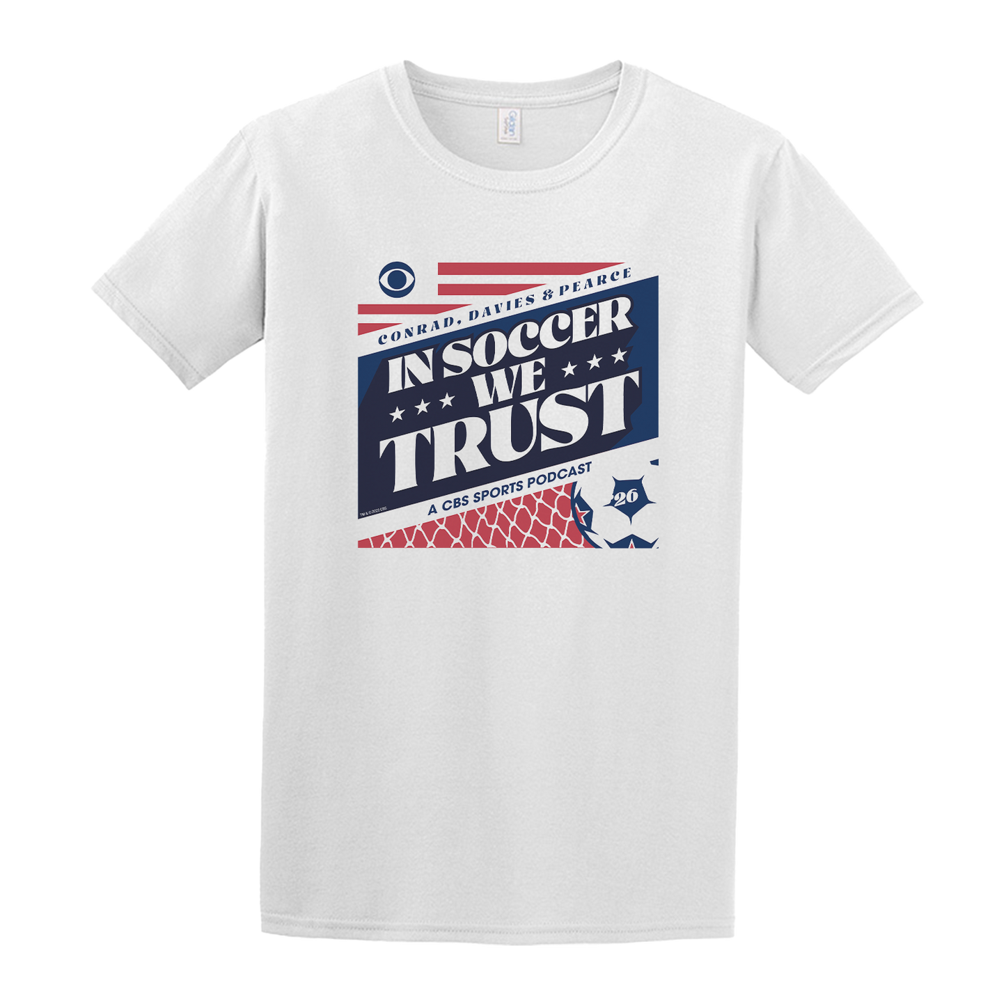 In Soccer We Trust Podcast Key Art Classic Short Sleeve T-Shirt