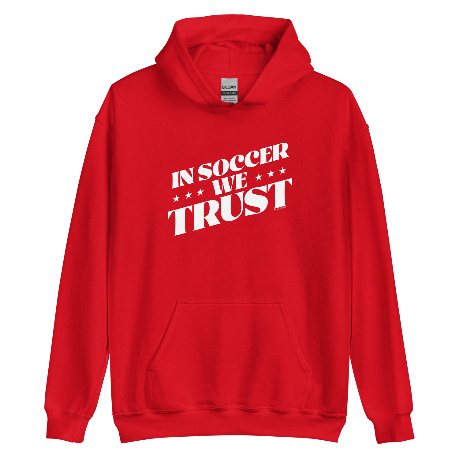 In Soccer We Trust Podcast Logo Hooded Sweatshirt