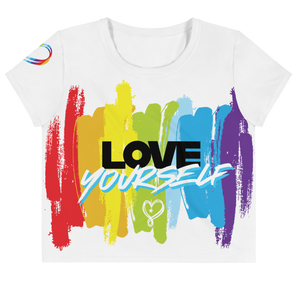 JoJo Siwa Love Yourself Women's Crop T-Shirt