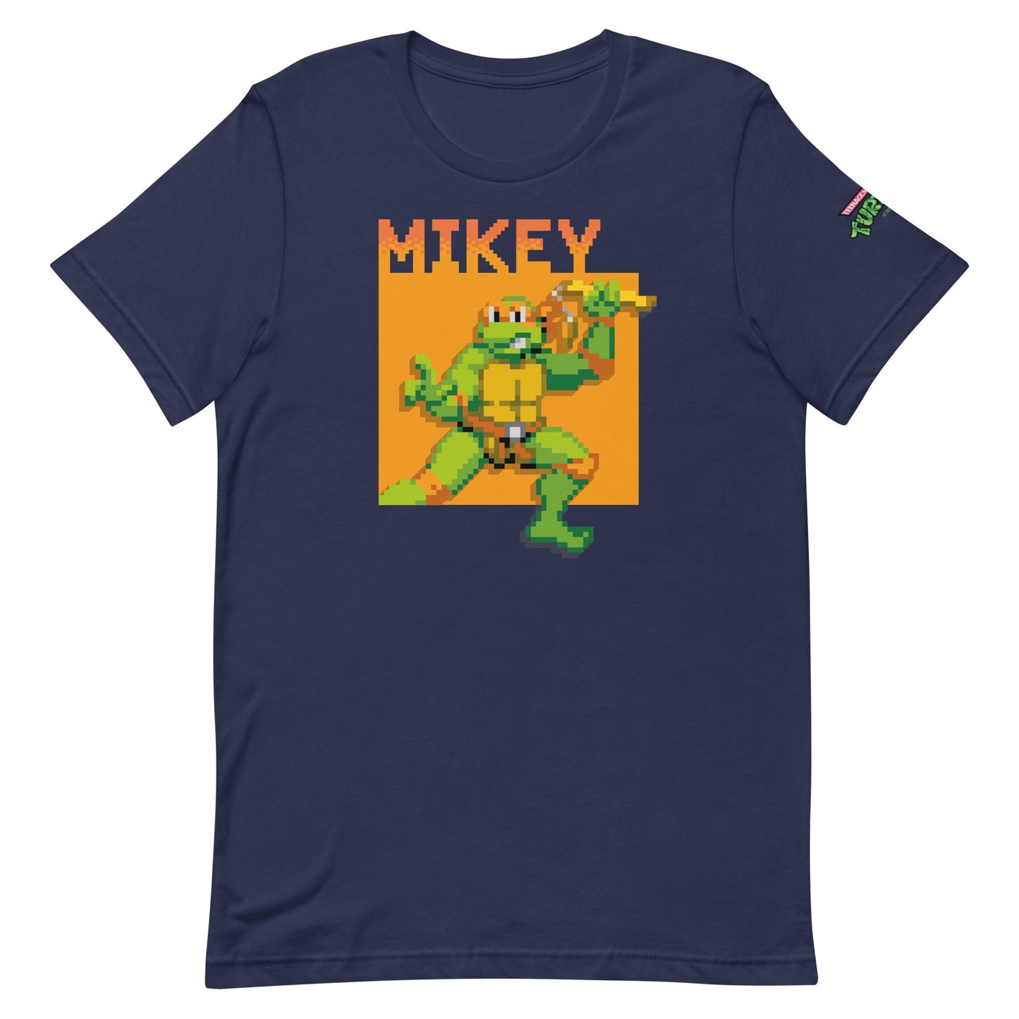 Teenage Mutant Ninja Turtles Mikey Arcade Ninja Adult Short Sleeve T-Shirt