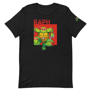 Teenage Mutant Ninja Turtles Raph Arcade Ninja Adult Short Sleeve T-Shirt