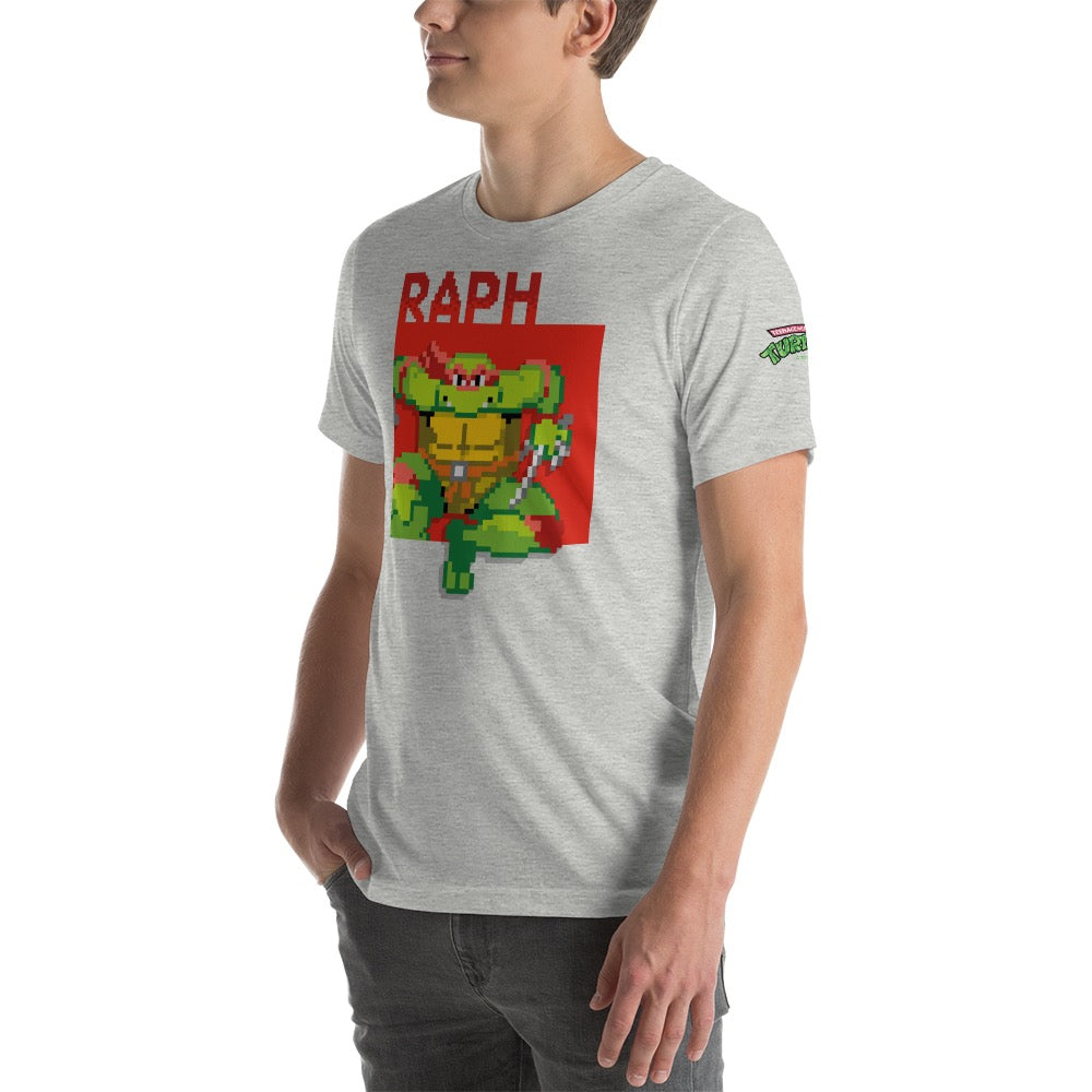 Teenage Mutant Ninja Turtles Raph Arcade Ninja Adult Short Sleeve T-Shirt