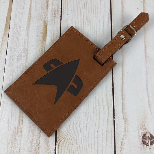 Star Trek: Voyager Leather Luggage Tag