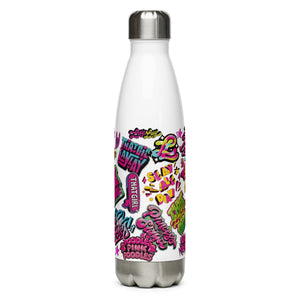That Girl Lay Lay Collage Stainless Steel Water Bottle