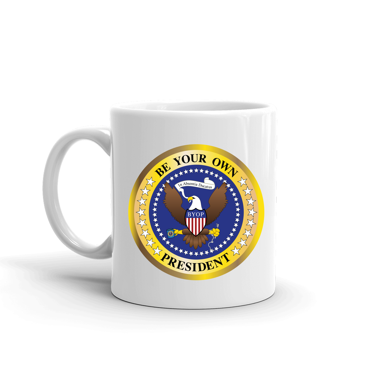 The Late Show with Stephen Colbert Be Your Own President Charity Mug