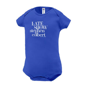 The Late Show with Stephen Colbert Logo Baby Bodysuit