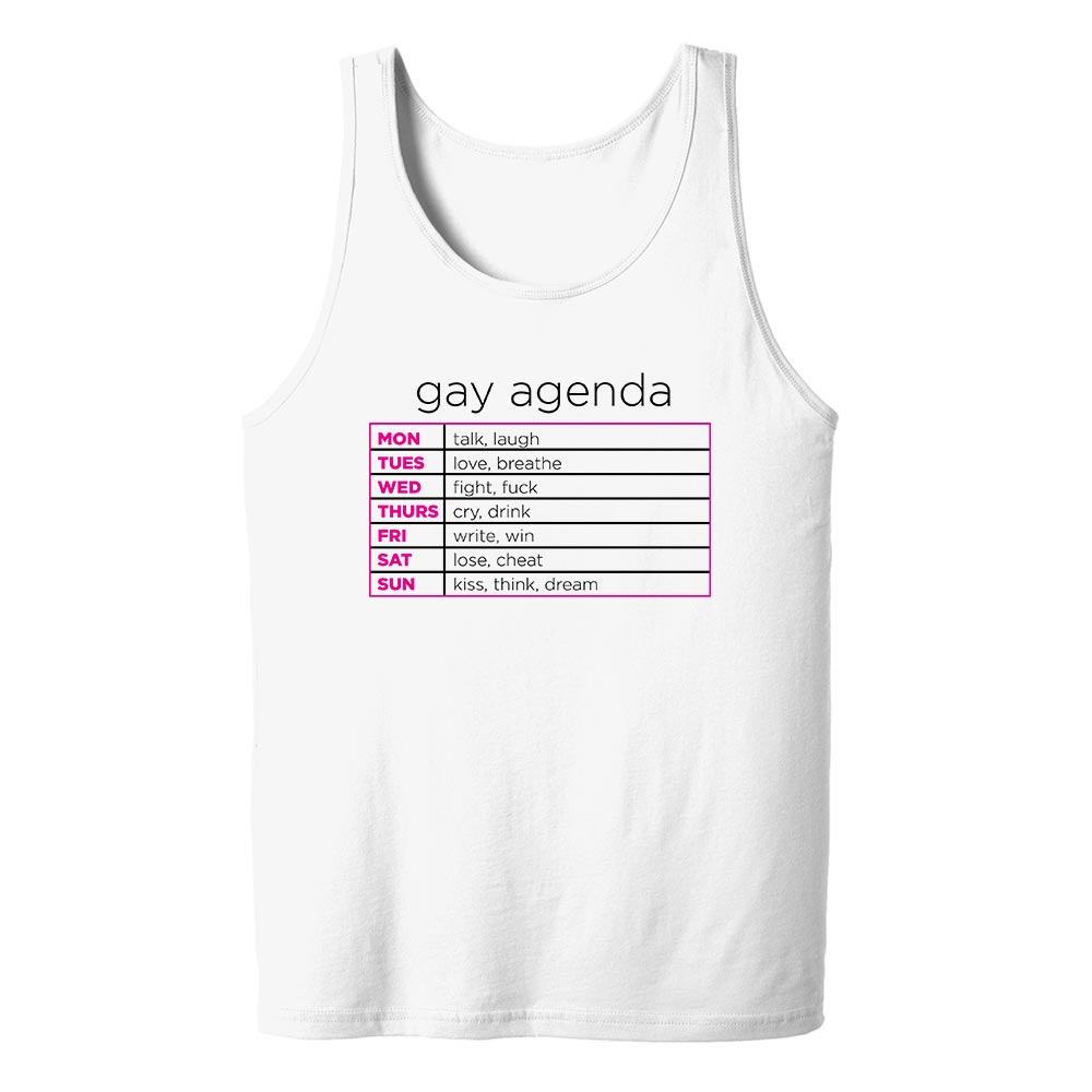 The L Word Gay Agenda Adult Tank Top