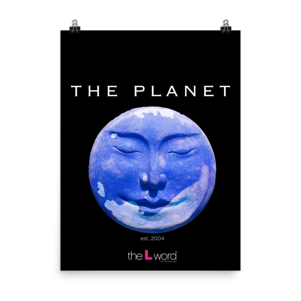 The L Word The Planet Premium Satin Poster